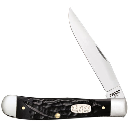 Rough Black Synthetic Trapper