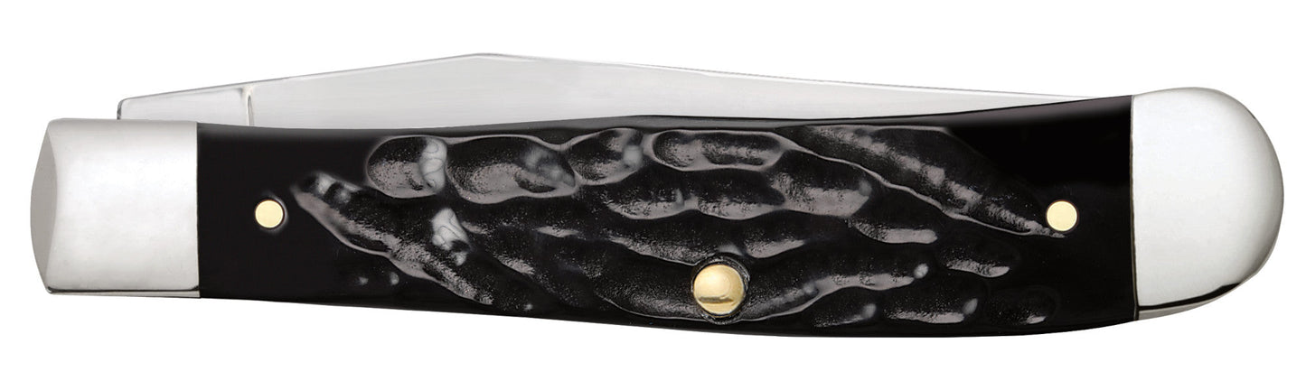 Rough Black Synthetic Trapper