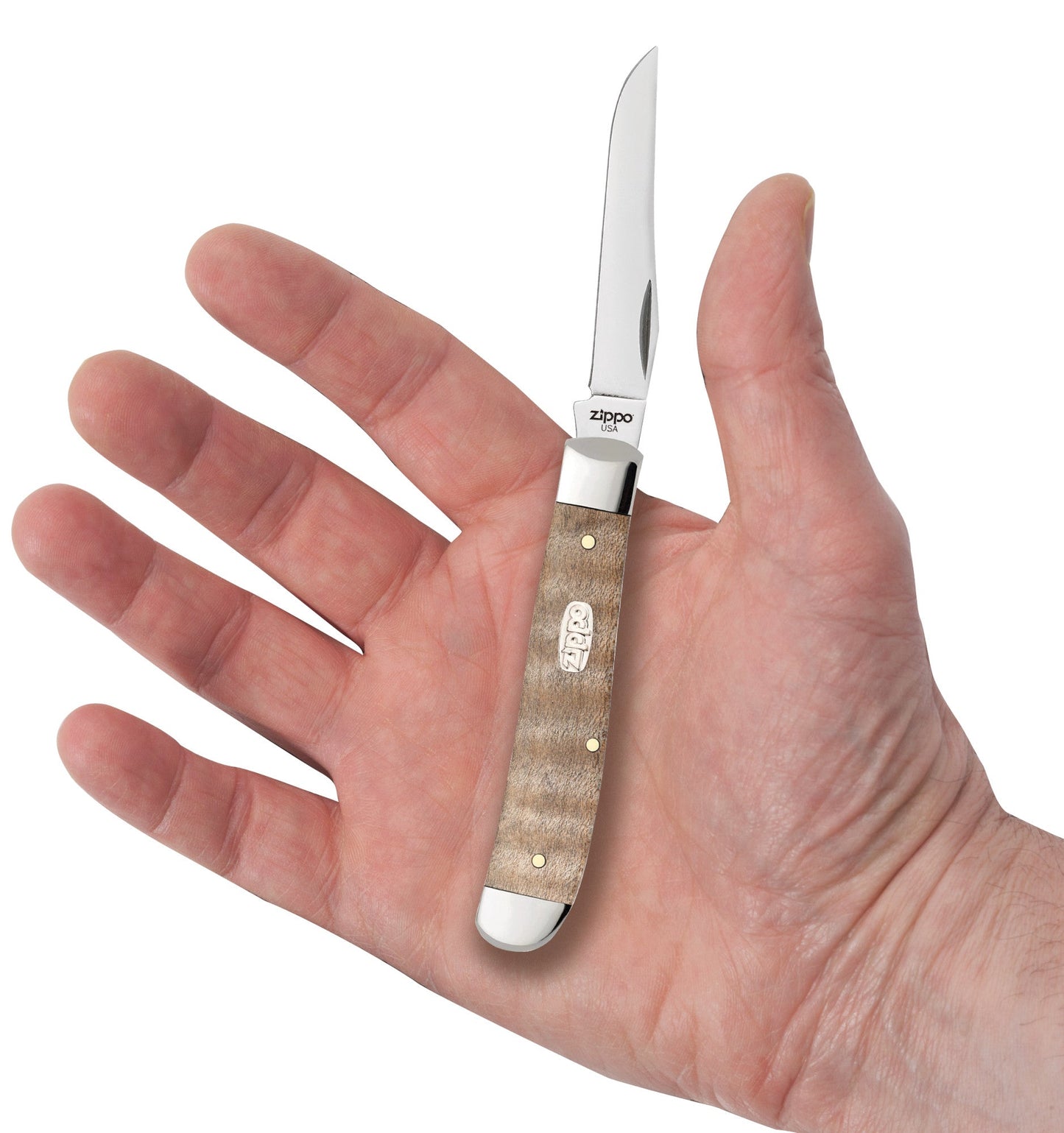 Curly Maple Wood Mini Trapper