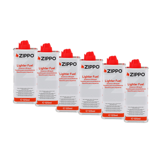 Pack de 6 bidons d'essence à briquet
