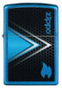 Abstract Blue Triangle