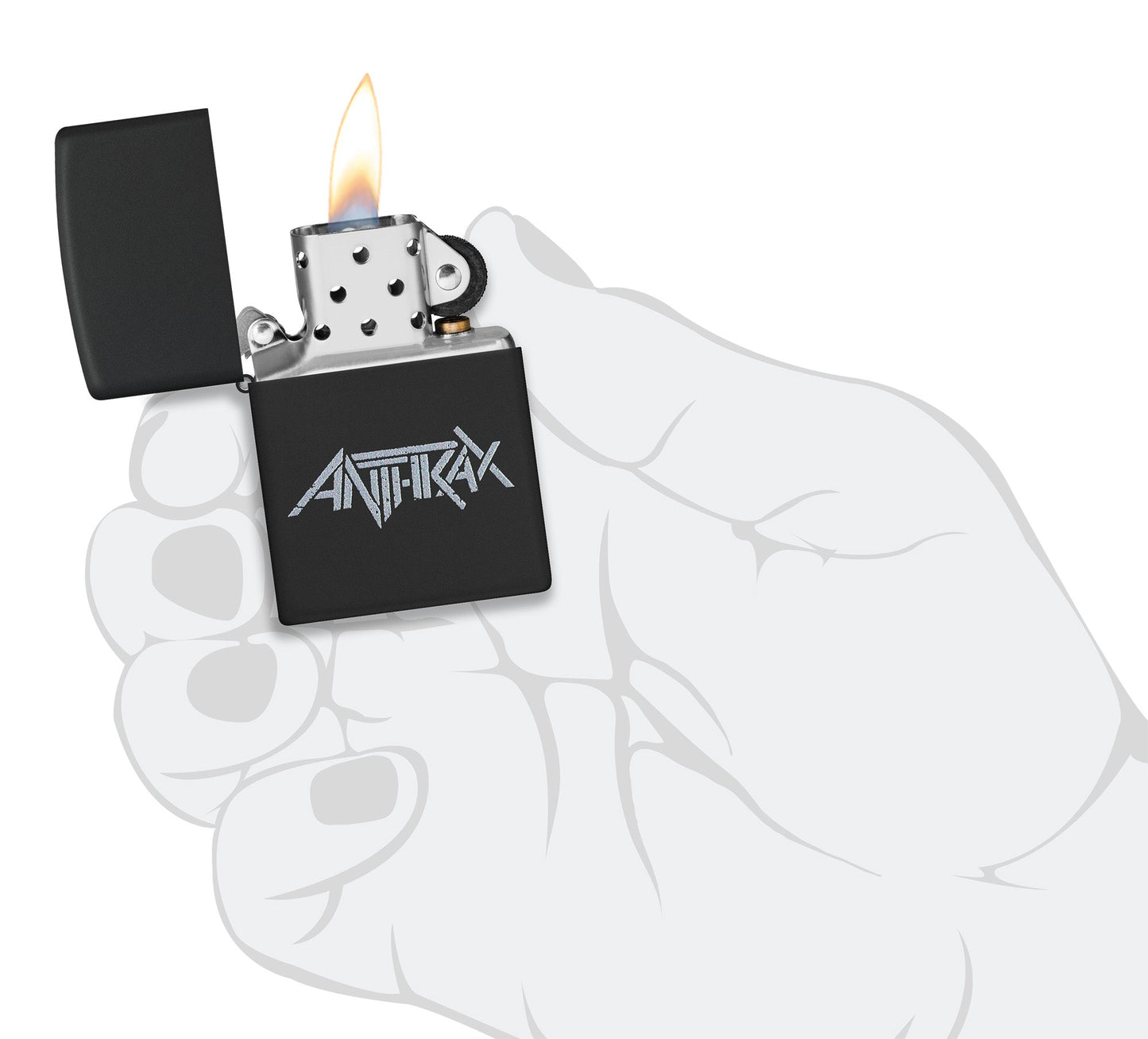 Motif logo Anthrax