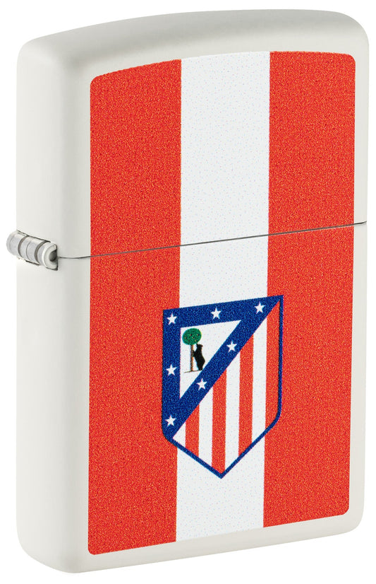 Motif rayures et logo de l’Atlético de Madrid