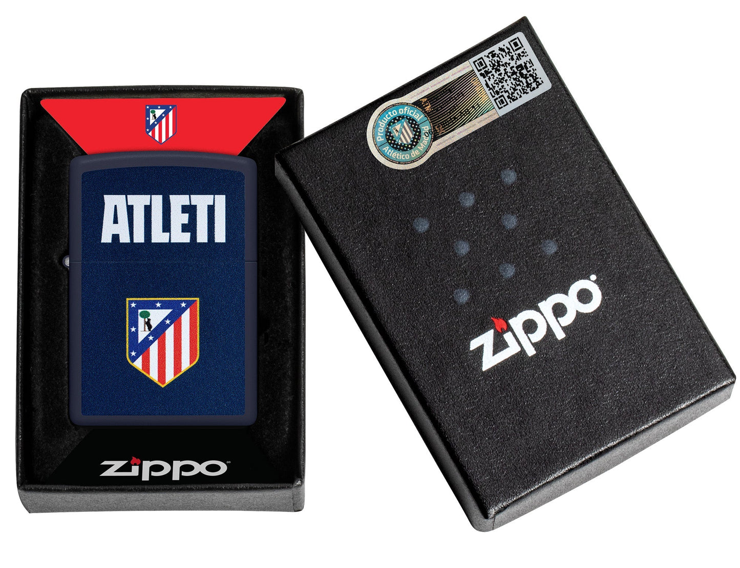 Motif Atleti bleu marine, Atlético de Madrid