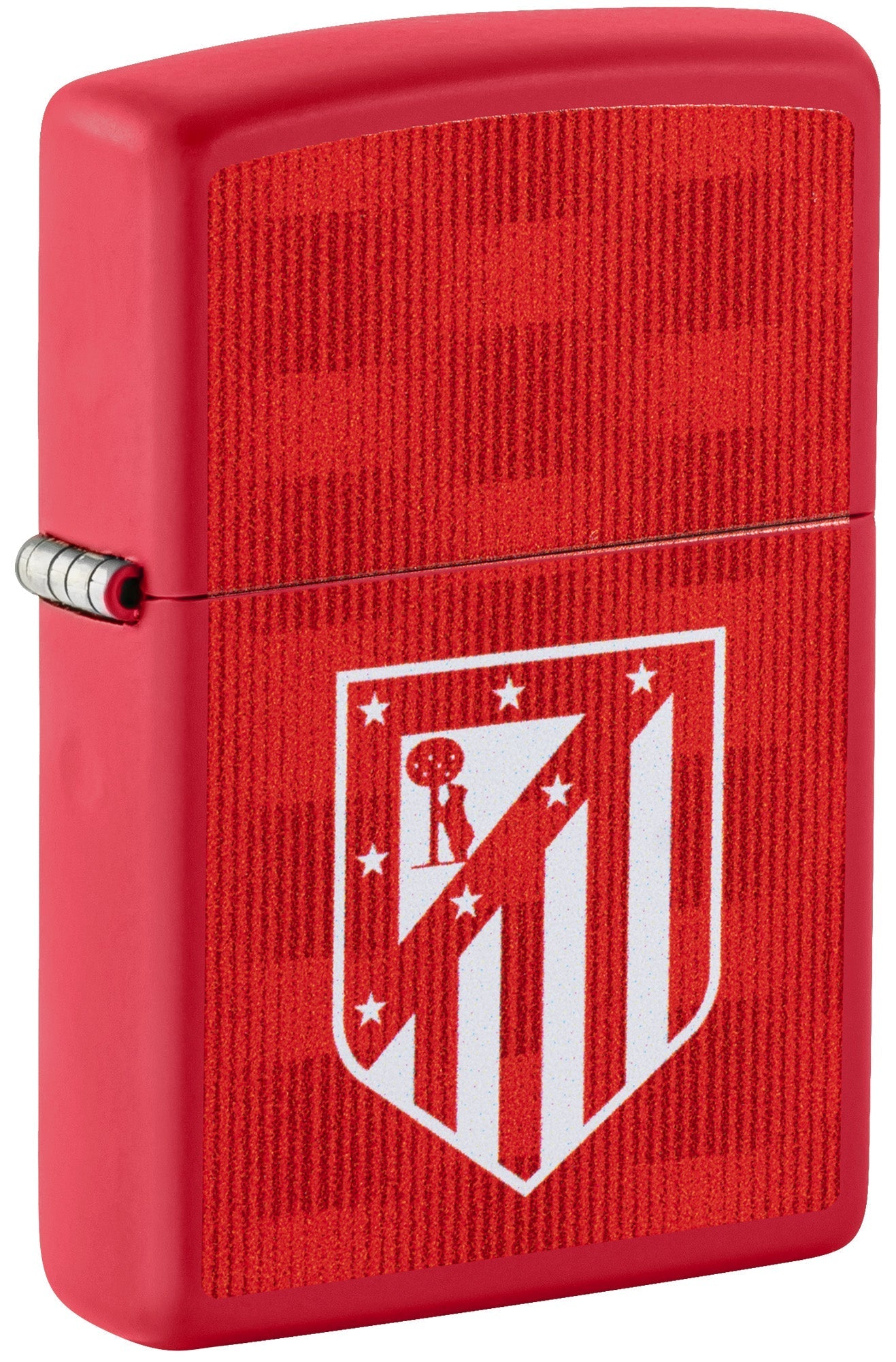 Motif damier et logo de l’Atlético de Madrid