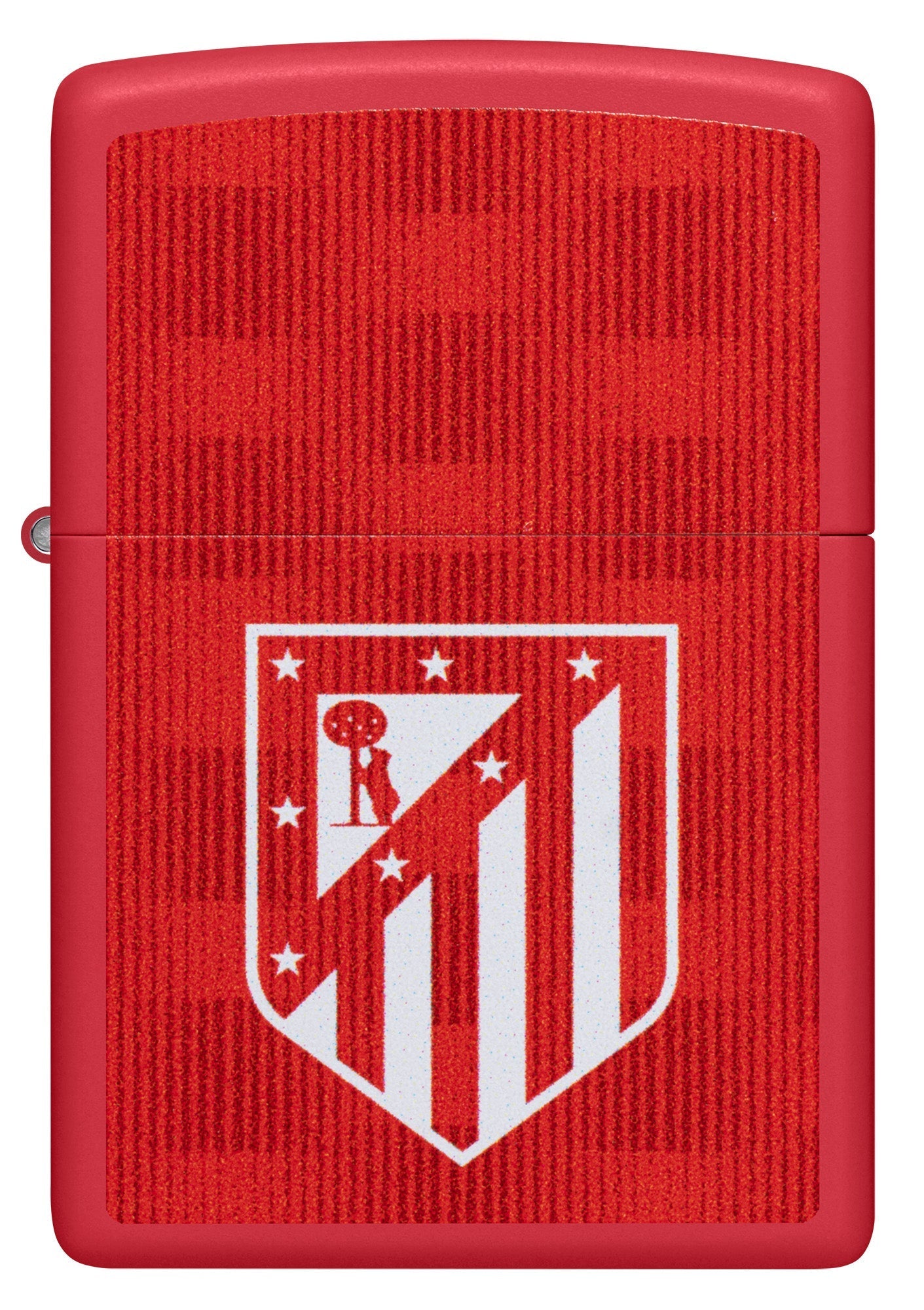 Motif damier et logo de l’Atlético de Madrid