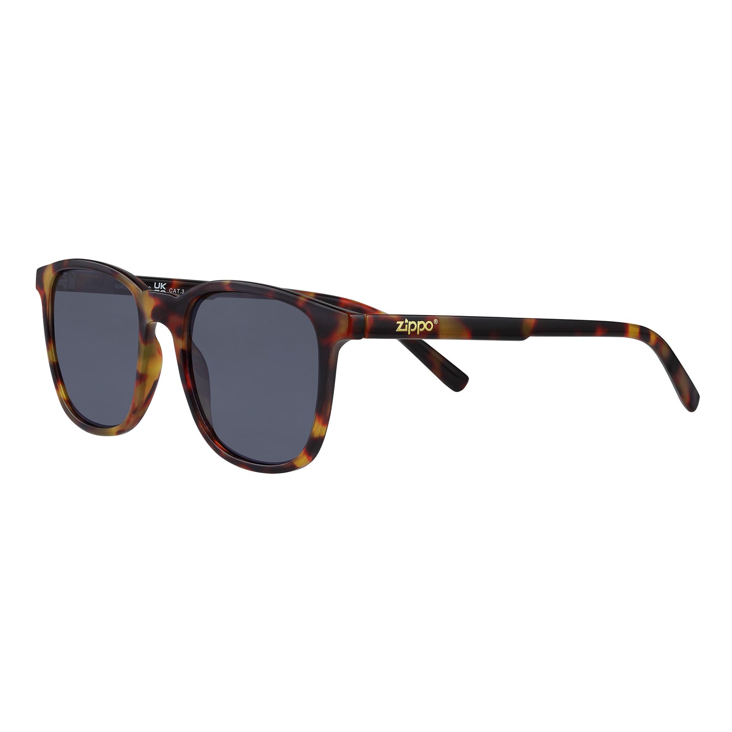 Lunettes de soleil géométriques à monture fine