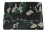 Vue de dos portefeuille Zippo motif camouflage vert avec logo Zippo