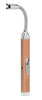 Vue de face 3/4 allume-bougie Zippo avec embout flexible rosé doré