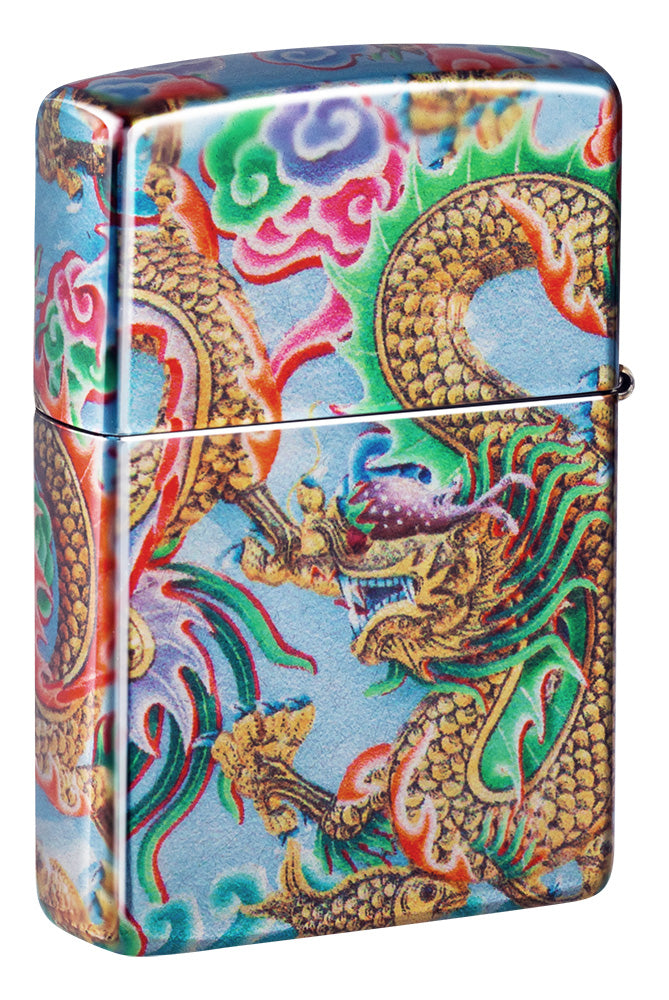 Zippo Briquet Tempête - Design Vikings - Rechargeable Et Garanti à Vie - Coffret Cadeau - Fabriqué Aux États-Unis