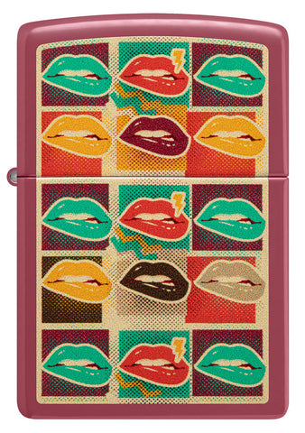 Pop Art Lips Design