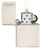 Mercury Glass Matte Zippo Logo