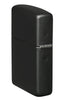 Seitenansicht hinten 3/4 Winkel Zippo Feuerzeug Harley-Davidson® schwarz matt Online Only