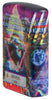 Seitenansicht Vorderseite Zippo Feuerzeug 360 Grad Design Dollar Schein mit George Washington Online Only