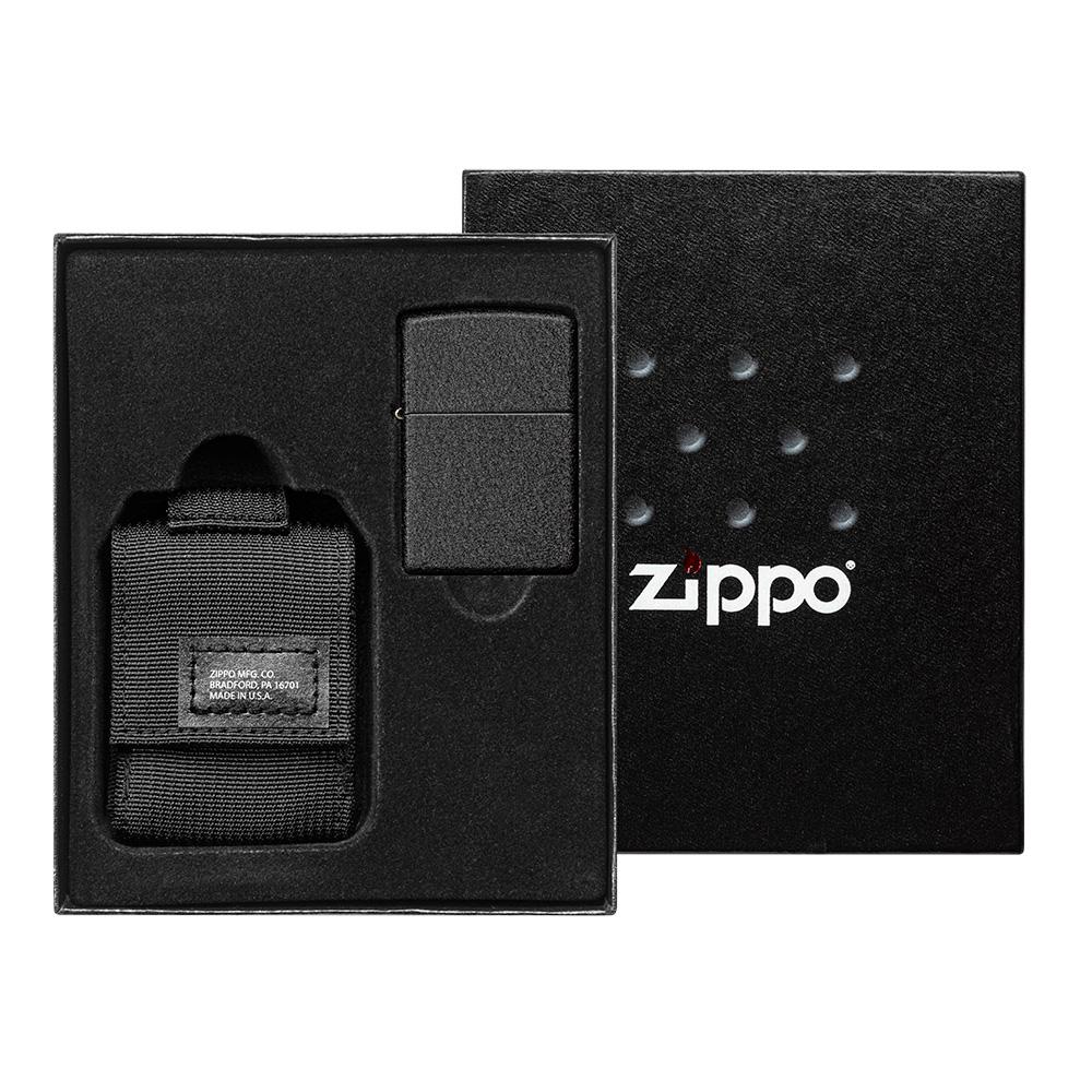 Zippo - Briquet Tempête, Motif As Avec Crâne, Finition Chrome Brossé Avec Impression Colorée Color Image, Rechargeable, Réutilisable, Design Coupe- Vent, Boîte Cadeau, Fabriqué Aux États-Unis