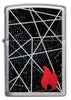 Vue de face du briquet tempête Zippo Flame Design