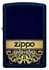 Vue de face du briquet tempête Zippo Royal Design